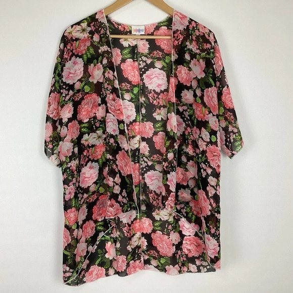 LulaRoe Bianka Cardigan Size 10-12 - Picture 1 of 6